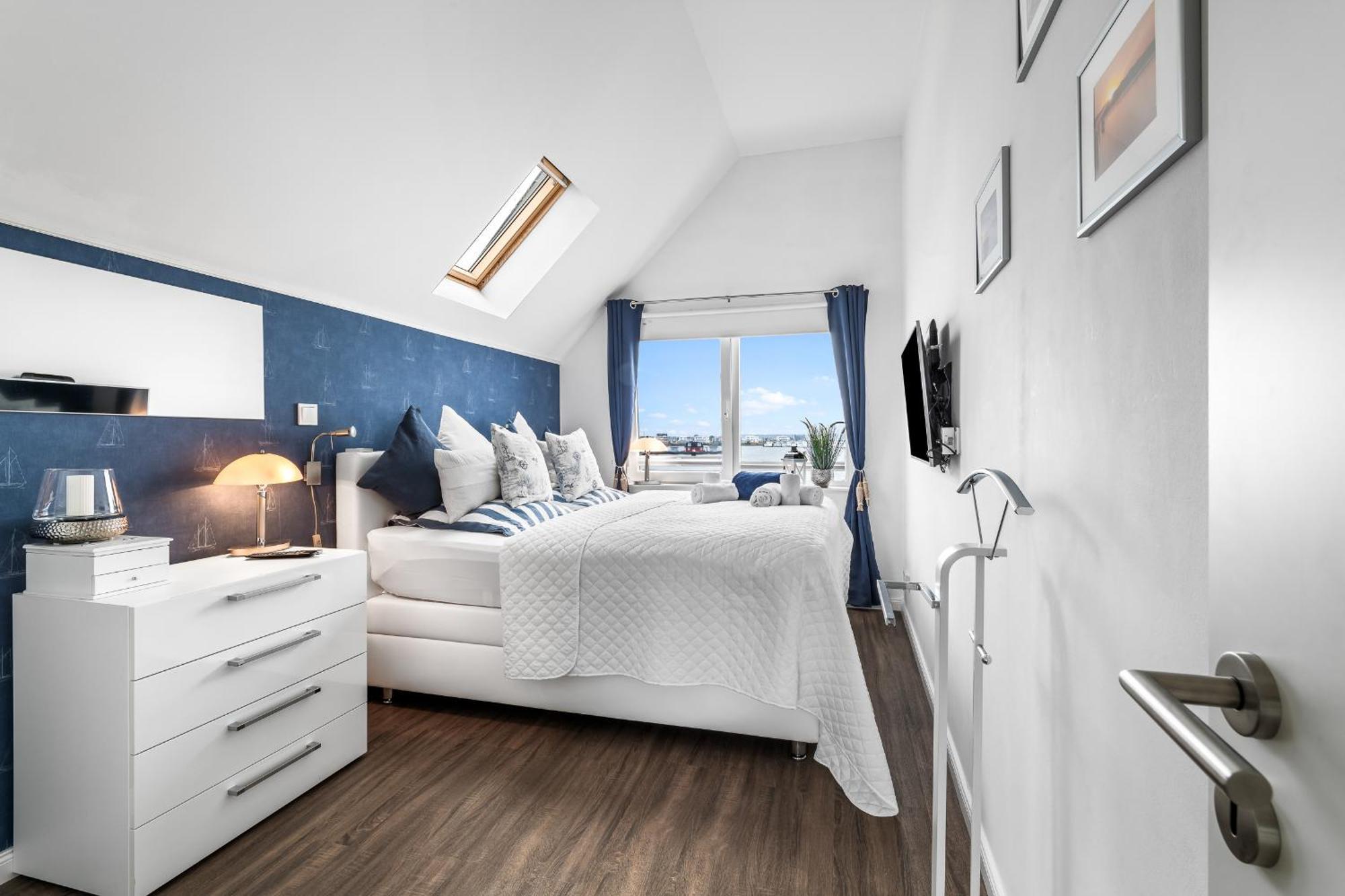 Ferienwohnung Hafenlounge 奥尔本尼兹 外观 照片