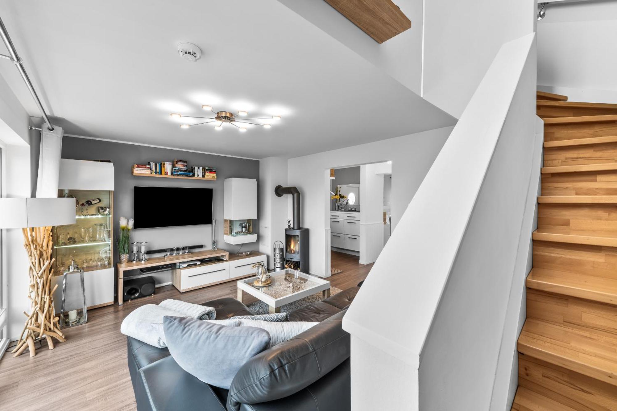 Ferienwohnung Hafenlounge 奥尔本尼兹 外观 照片