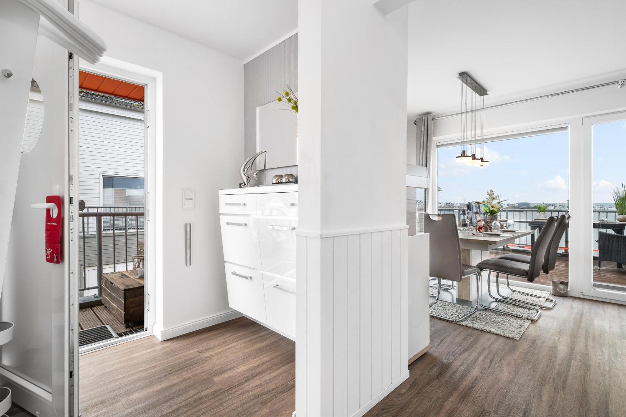 Ferienwohnung Hafenlounge 奥尔本尼兹 外观 照片