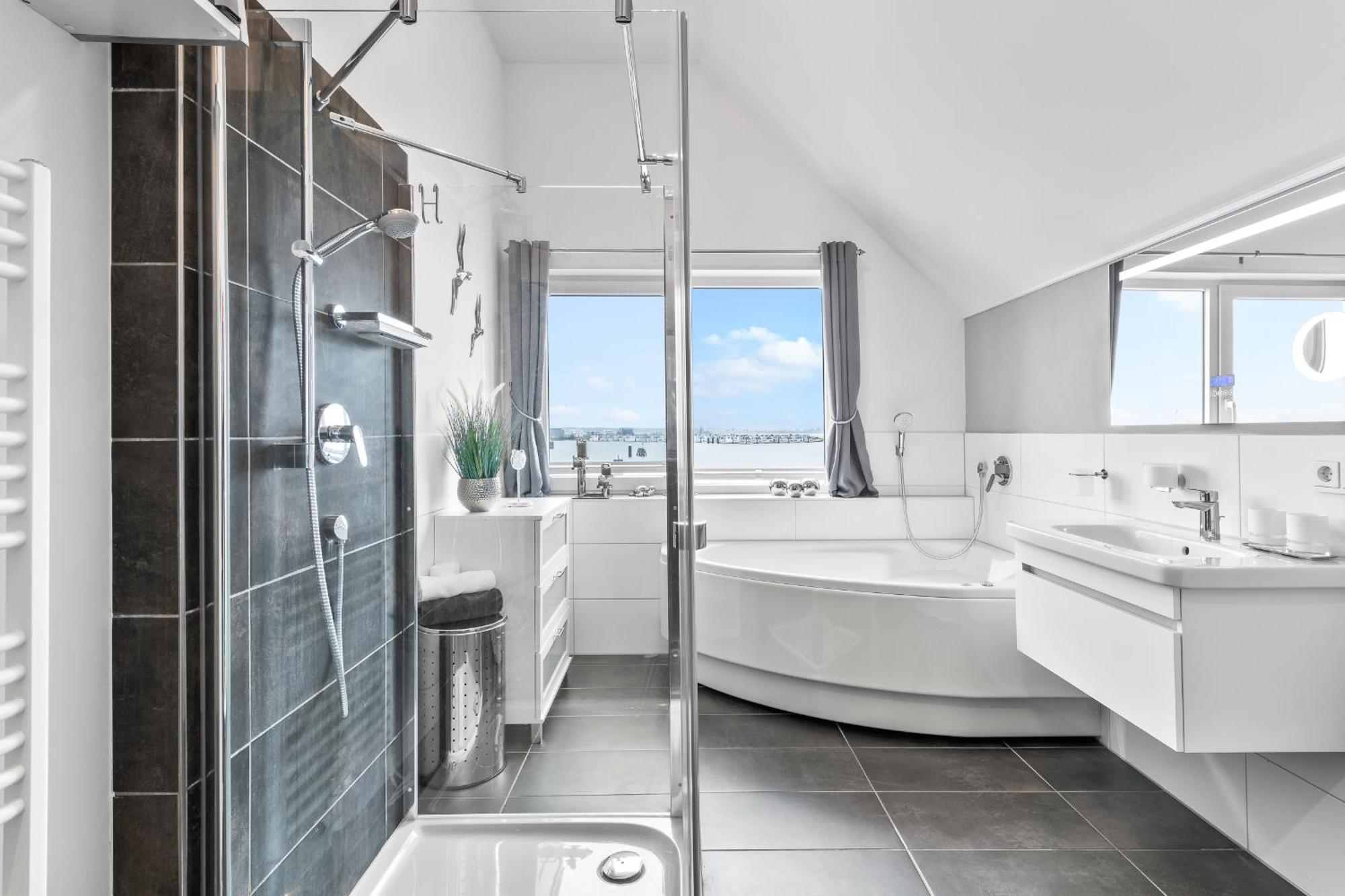 Ferienwohnung Hafenlounge 奥尔本尼兹 外观 照片