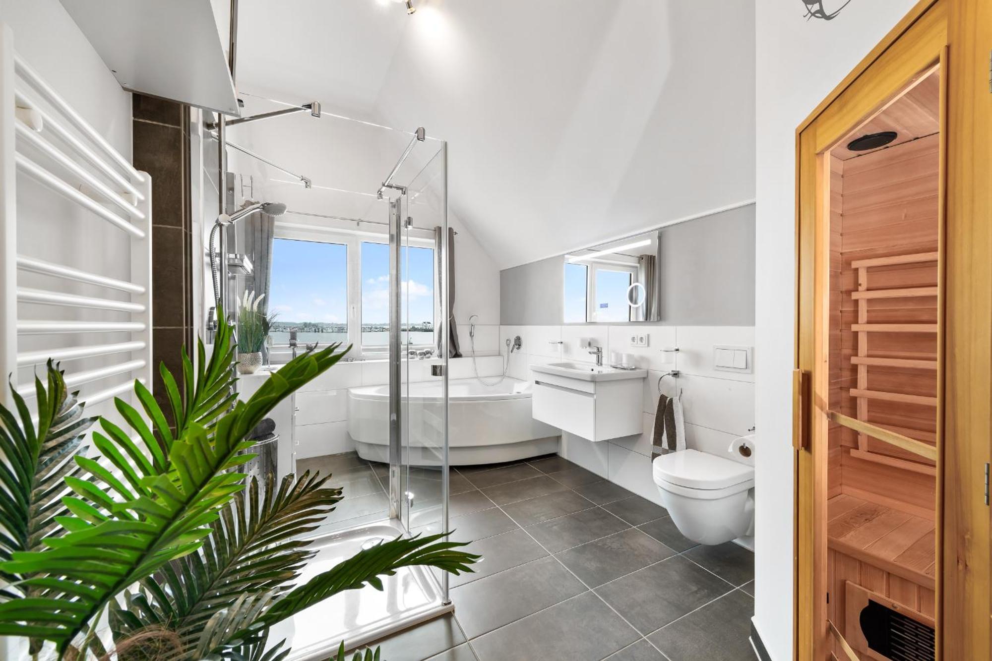 Ferienwohnung Hafenlounge 奥尔本尼兹 外观 照片